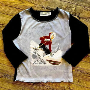 Vine street women’s ski shirt small lace arms